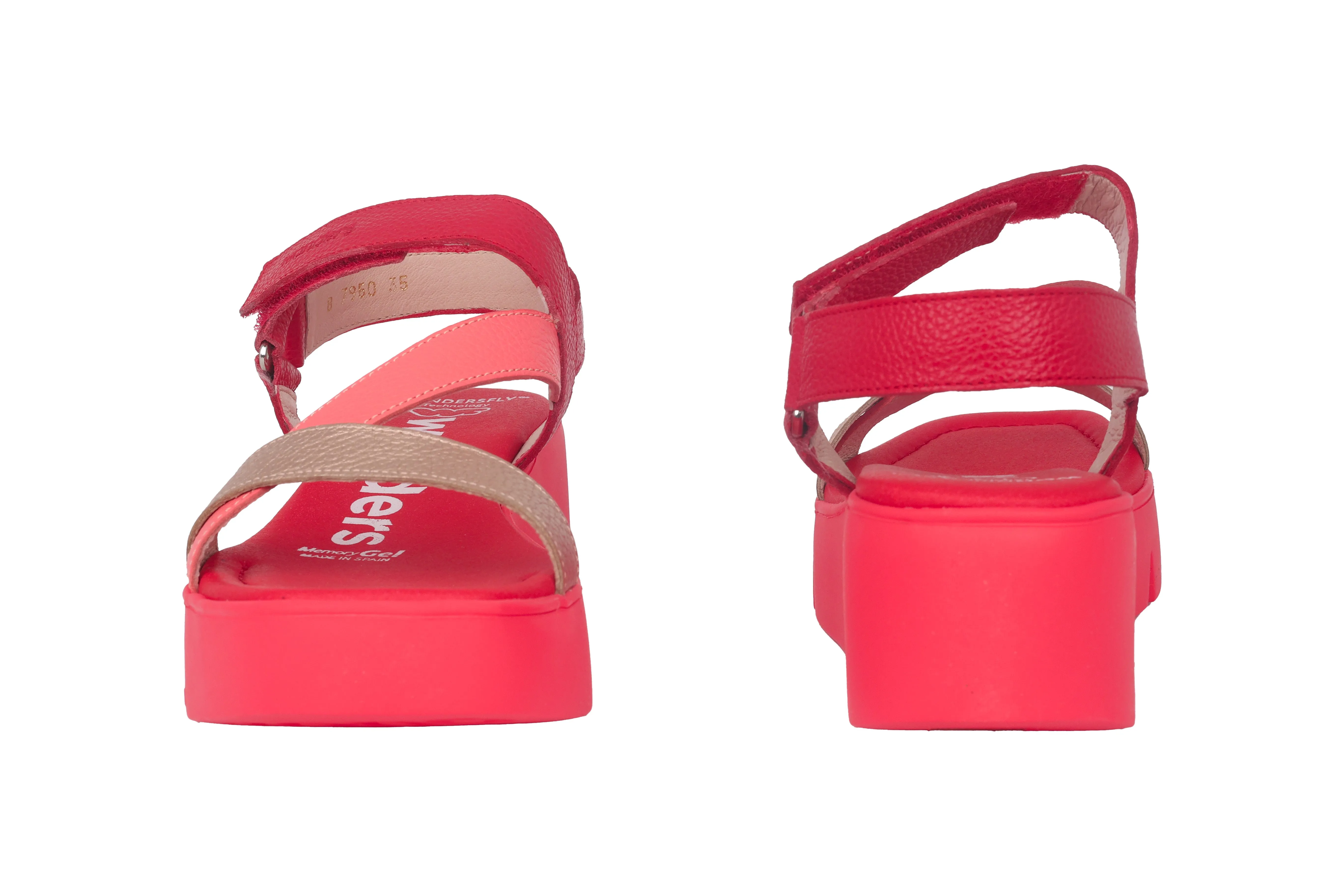 'Pandora' women's sandal - red