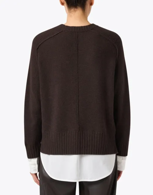 Parson Brown Wool Cashmere Looker Sweater