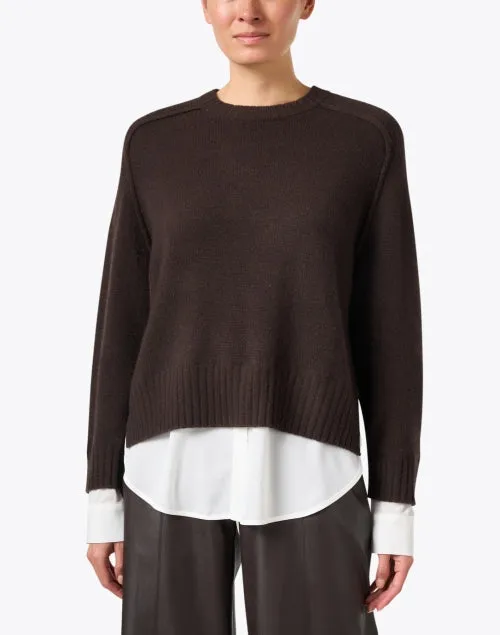 Parson Brown Wool Cashmere Looker Sweater