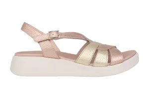 'Paterna' women's sandal - pink metallic