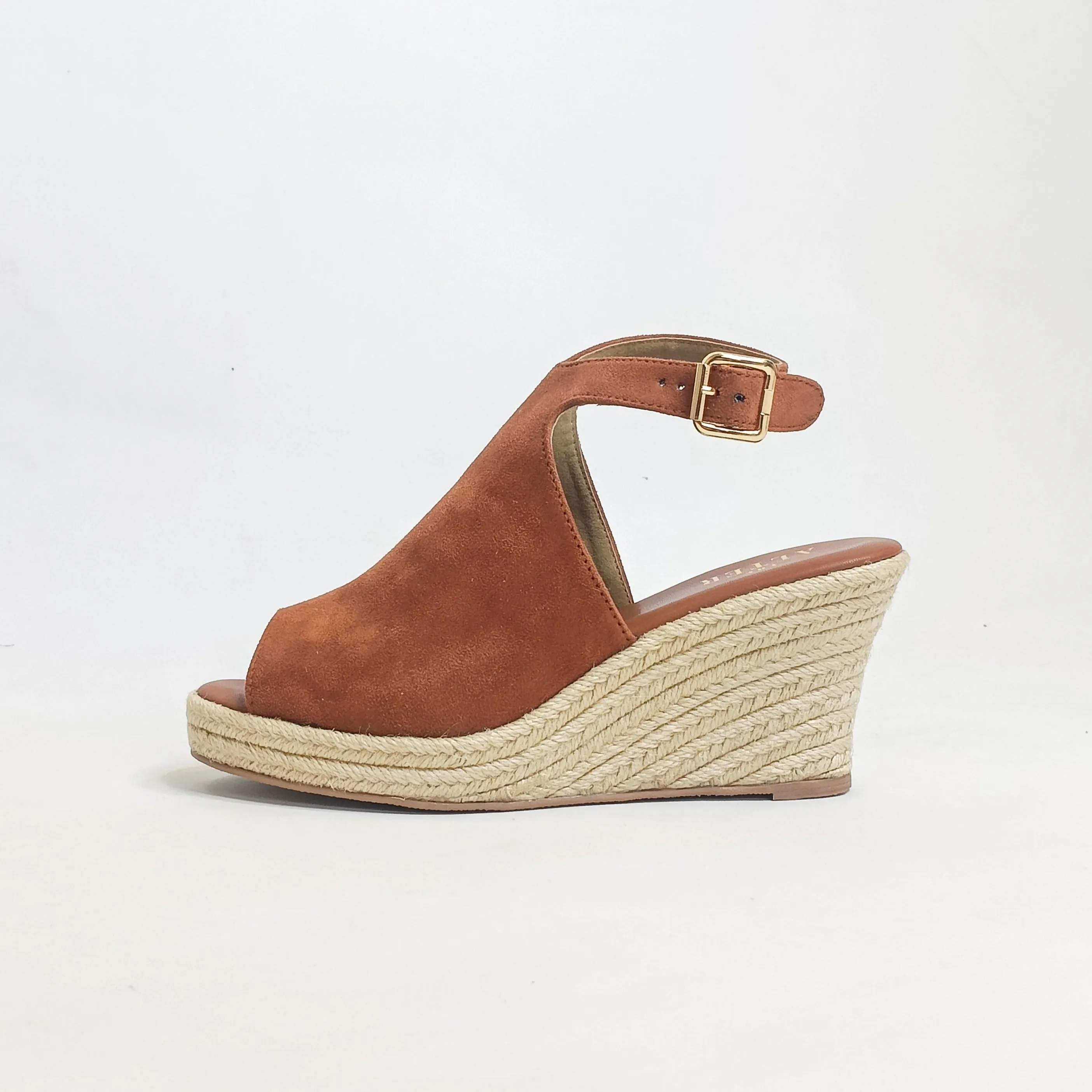 Peep Toes Jute Wedge