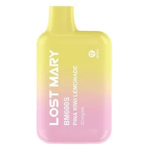 PINA KIWI LEMONADE - LOST MARY BM600S - 20MG(2%) DISPOSABLE VAPE