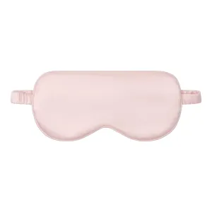 Pink Seashell Silk Sleep Mask