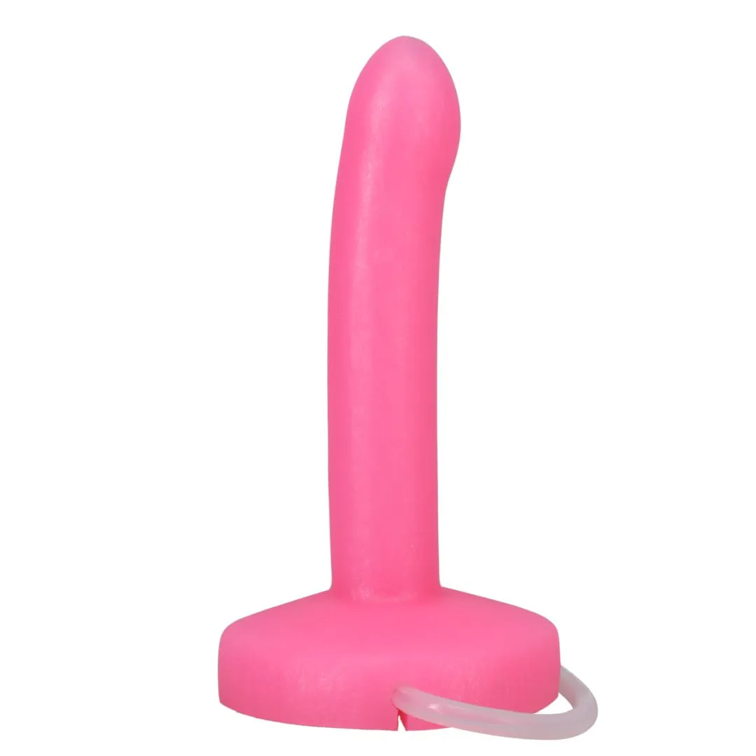 Pop Slim 6 Inch Silicone Squirting Dildo - Pink