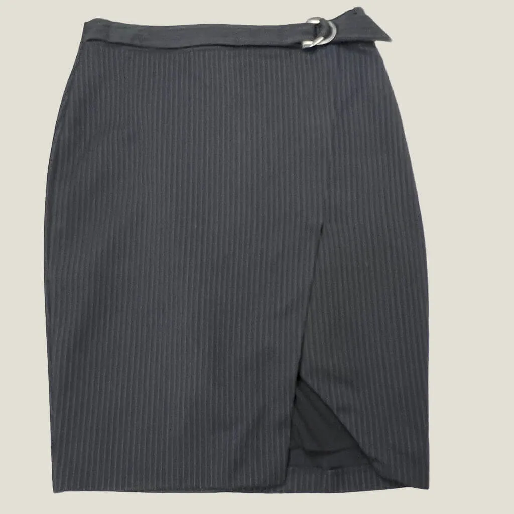 Portmans Pin Stripe Skirt 10