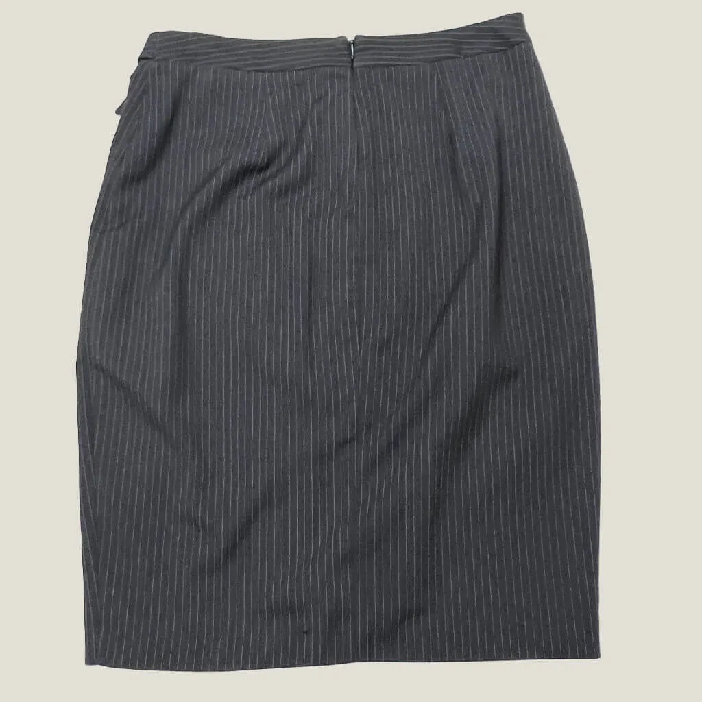 Portmans Pin Stripe Skirt 10