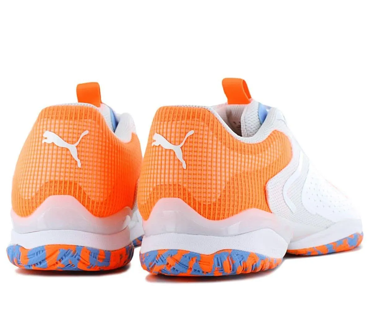 Puma Solarattack RCT - Padel Squash Sport Schuhe Weiß 106947-04
