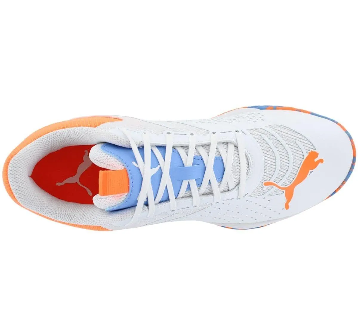 Puma Solarattack RCT - Padel Squash Sport Schuhe Weiß 106947-04