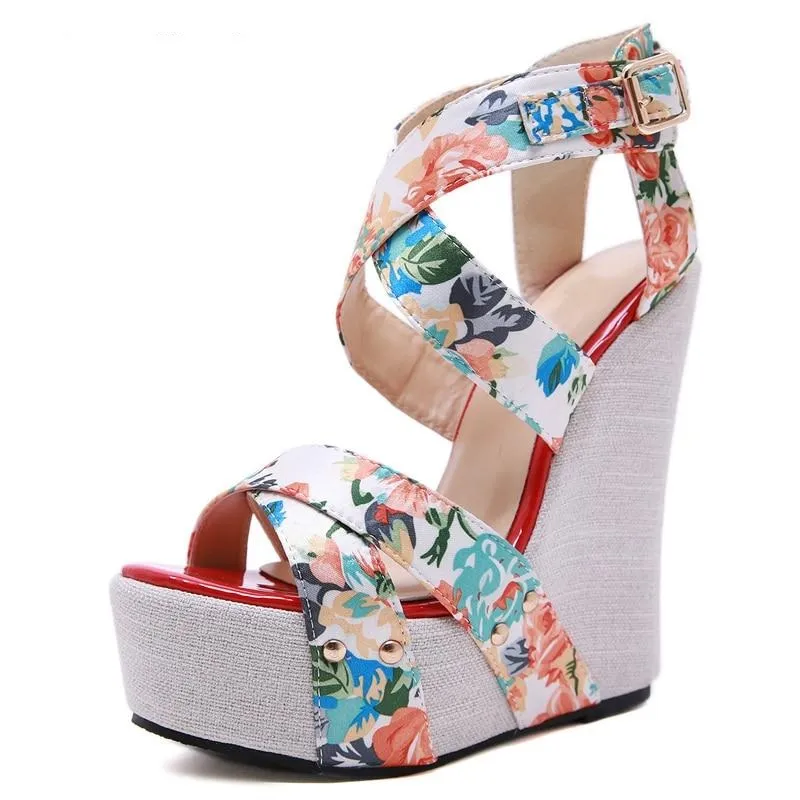 Pumps "The Garden"