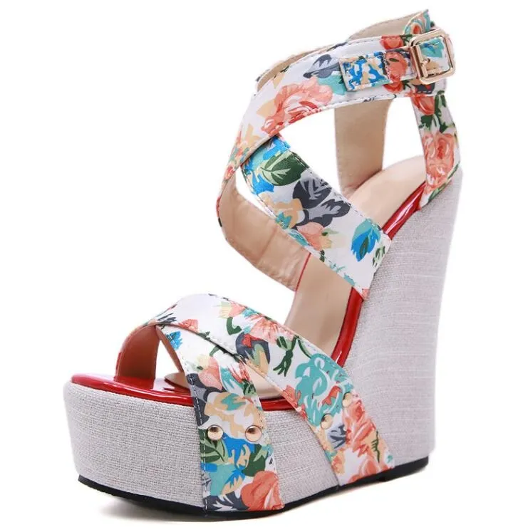 Pumps "The Garden"
