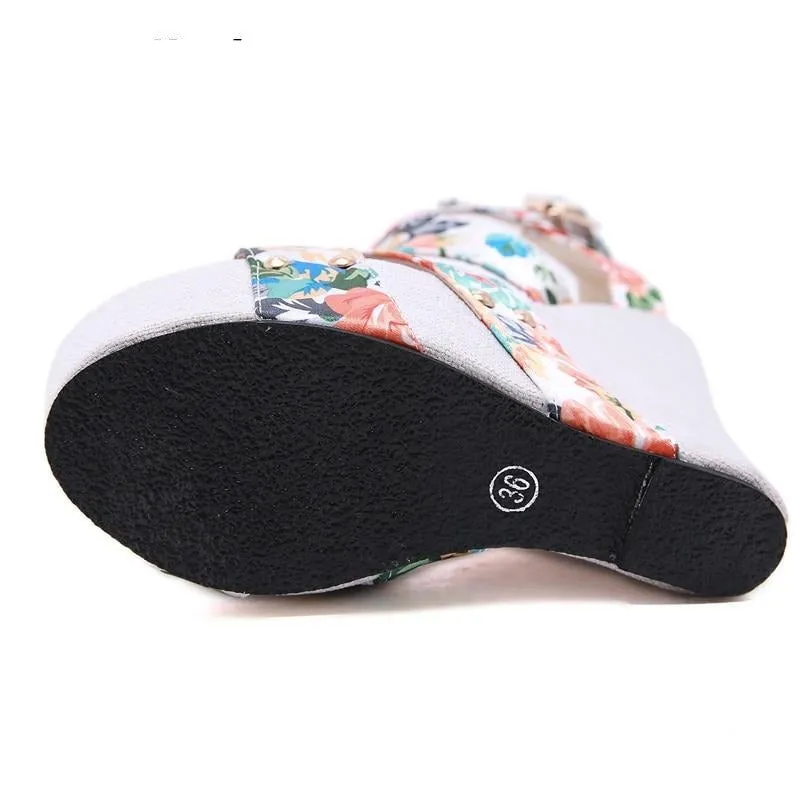Pumps "The Garden"