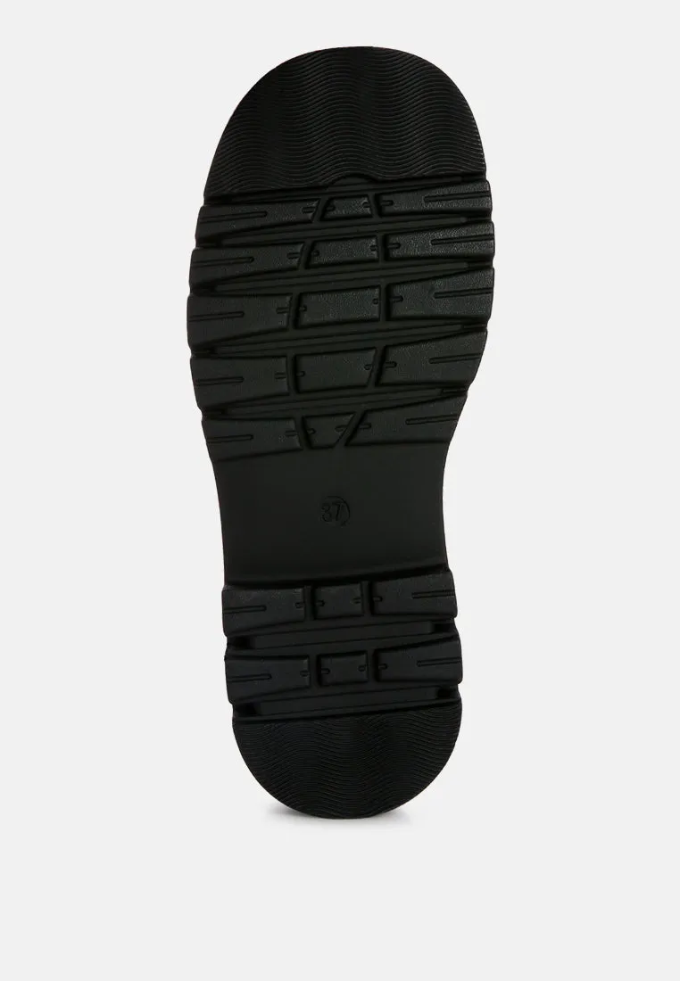Quavo Knitted Platform Chunky Boots By Ruw
