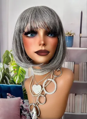 "Mink Gray"💕Bangs