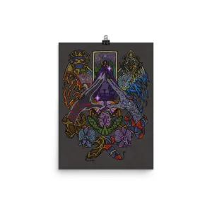 "The Feminine  Mystique" Grey Premium Matte Posters