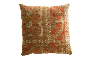 Reclaimed Antique Belouch Rug Fragment Throw Pillow