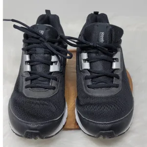 Reebok Black/Gray Men's Running Shoe 11.5