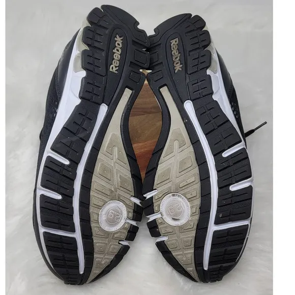 Reebok Black/Gray Men's Running Shoe 11.5