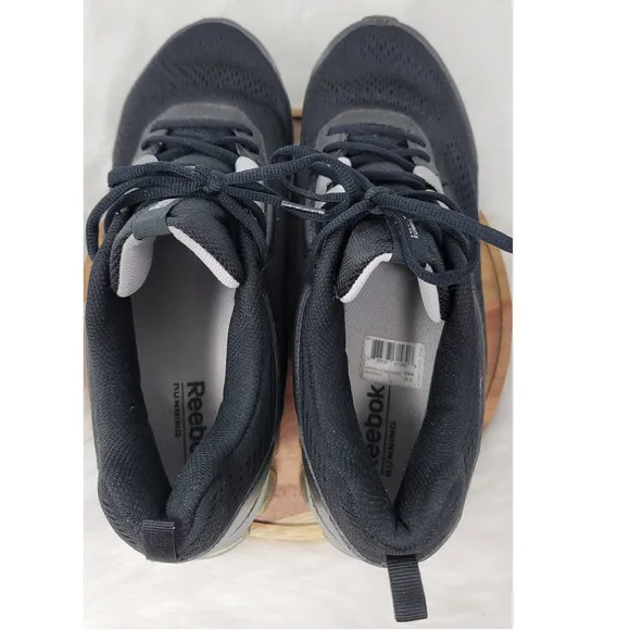 Reebok Black/Gray Men's Running Shoe 11.5