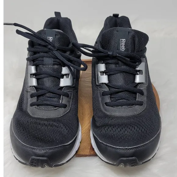 Reebok Black/Gray Men's Running Shoe 11.5