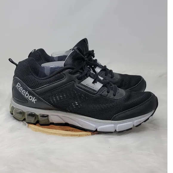 Reebok Black/Gray Men's Running Shoe 11.5
