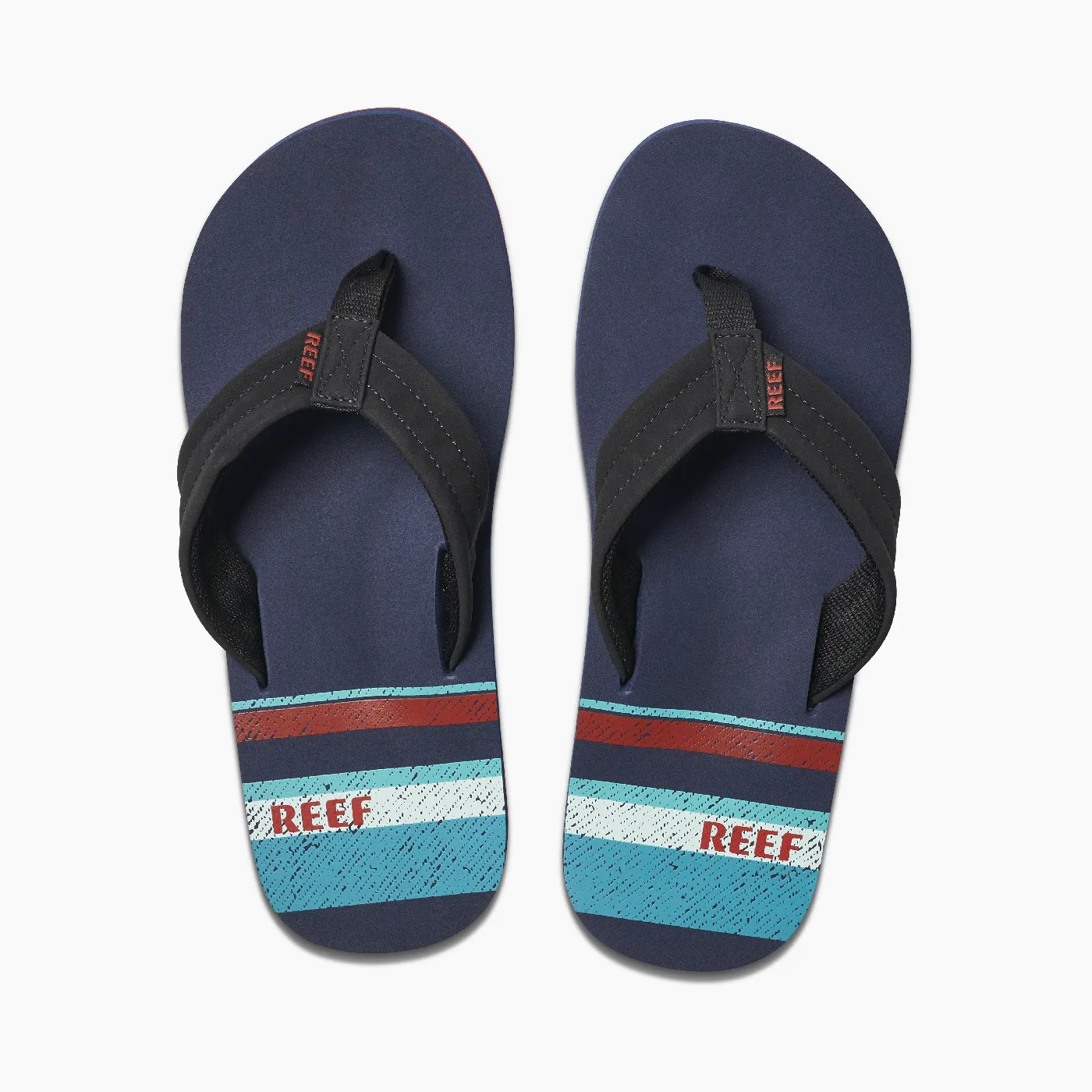 REEF MENS WATERS SANDAL - NAVY STRIPE