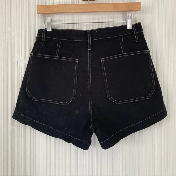 Reformation Alyssa High Rise Denim Short 28