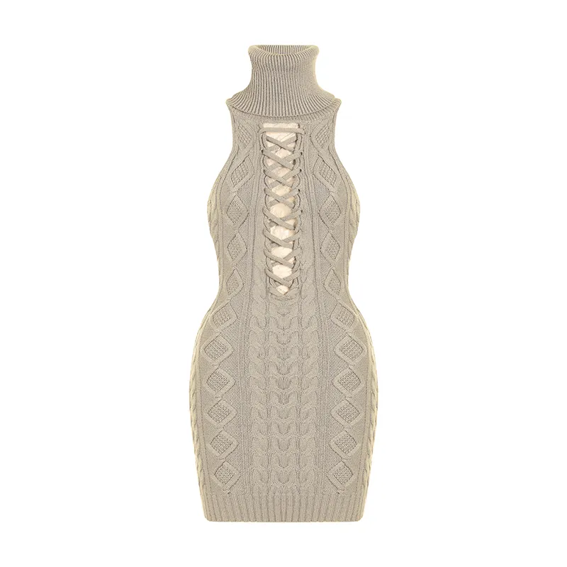 Reversible Knit Dress
