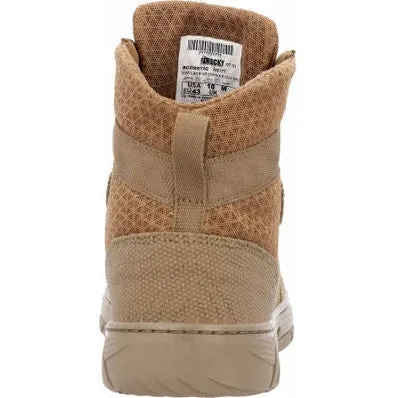 Rocky Men's Coronado Chukka 5" Waterproof Public Service Duty Boot -Brown- RKC130