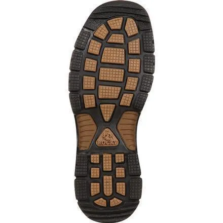 Rocky Men's Mobilite 6" Steel Toe Waterproof Work Boot - Brown - FQ0006114