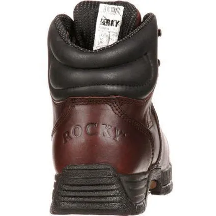 Rocky Men's Mobilite 6" Steel Toe Waterproof Work Boot - Brown - FQ0006114