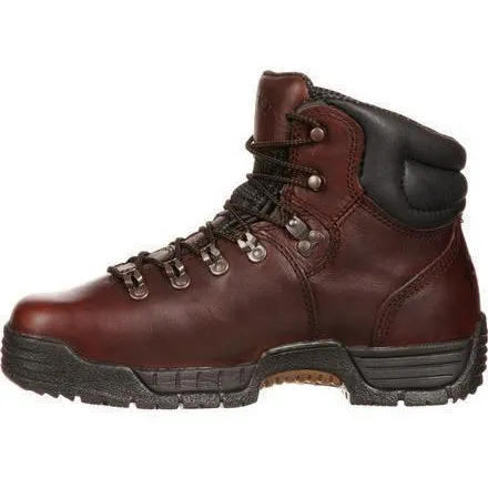 Rocky Men's Mobilite 6" Steel Toe Waterproof Work Boot - Brown - FQ0006114