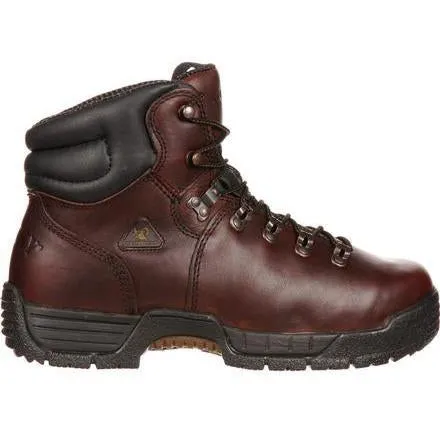 Rocky Men's Mobilite 6" Steel Toe Waterproof Work Boot - Brown - FQ0006114