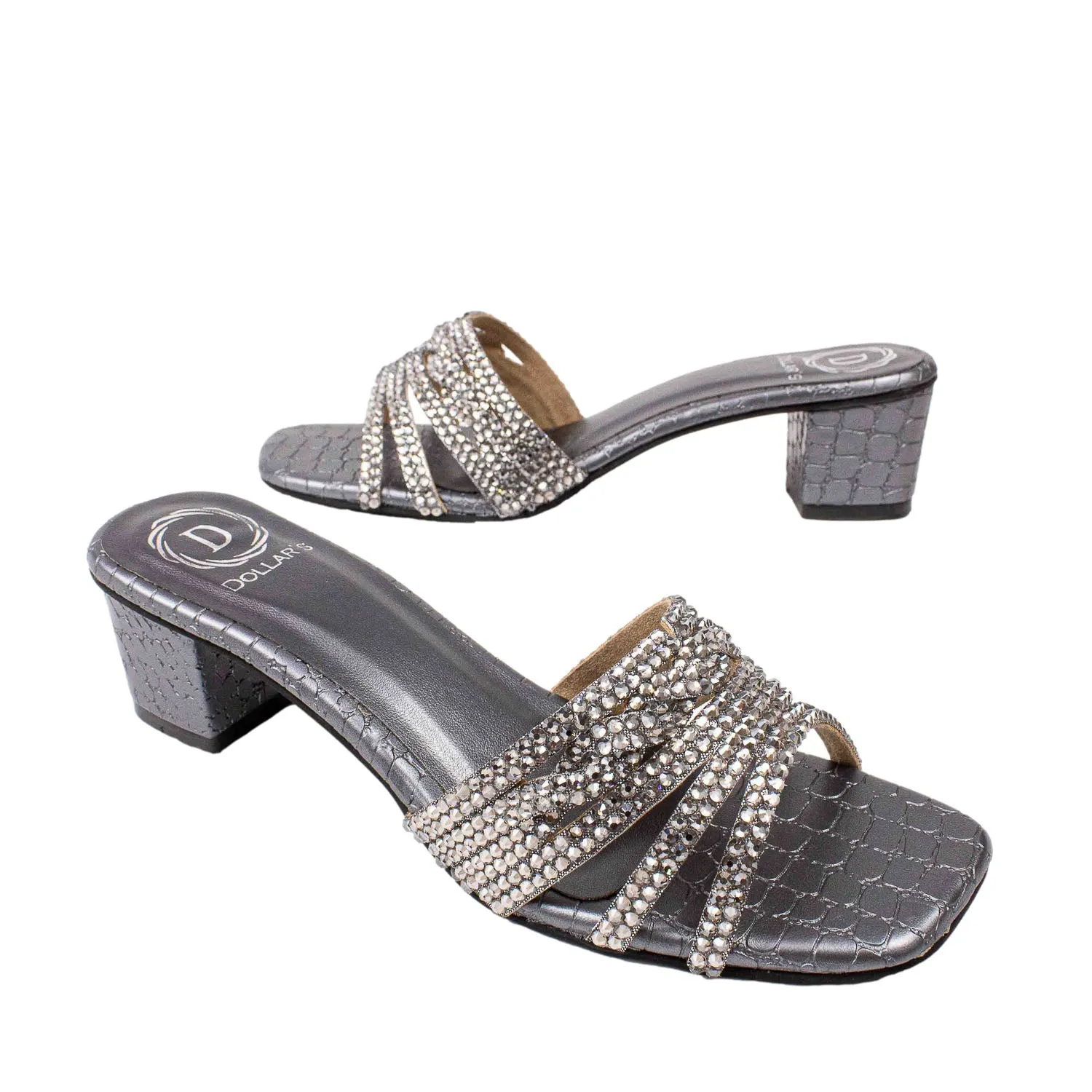 Salwa Heels S84H - Grey