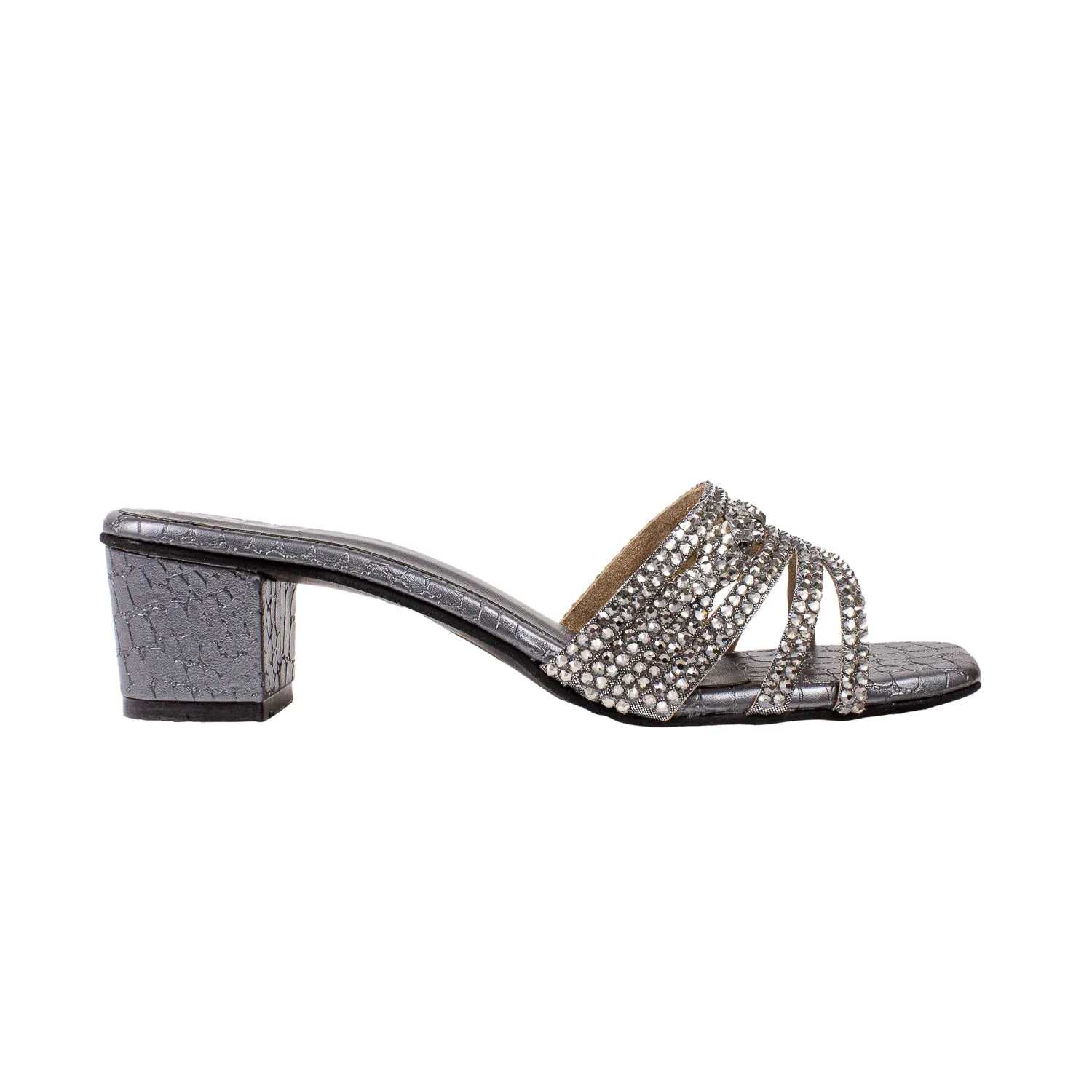 Salwa Heels S84H - Grey