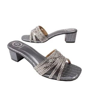 Salwa Heels S84H - Grey
