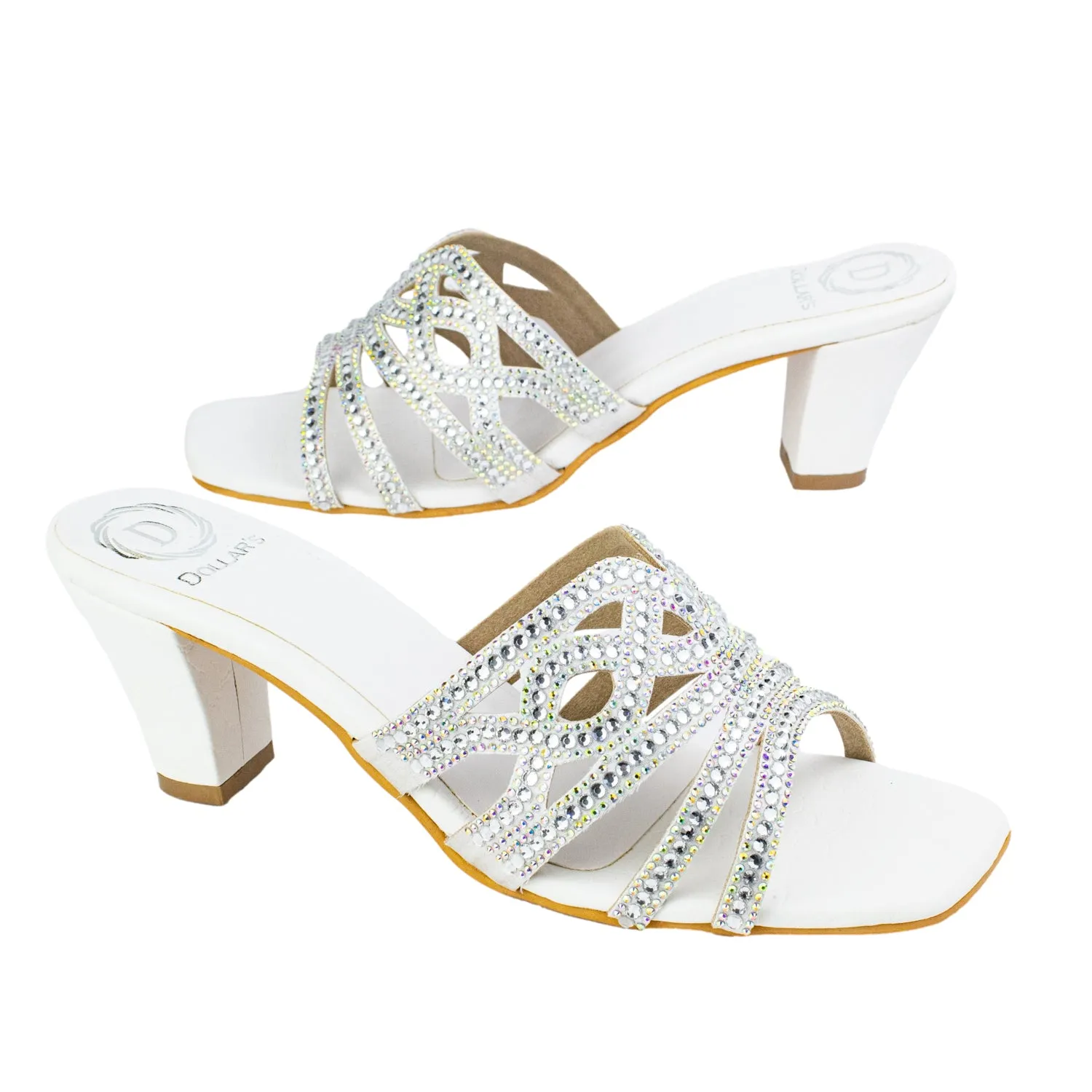 Samira Heels S181H - White