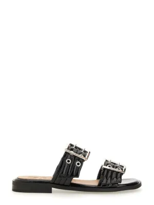 Sandal With Buckle