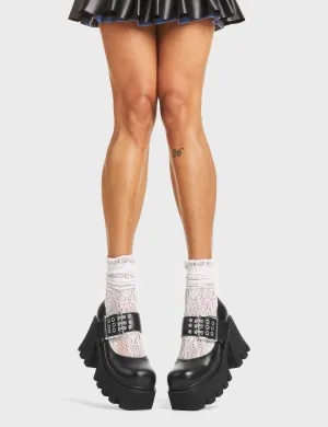 Scandal Chunky Mary Jane Shoes