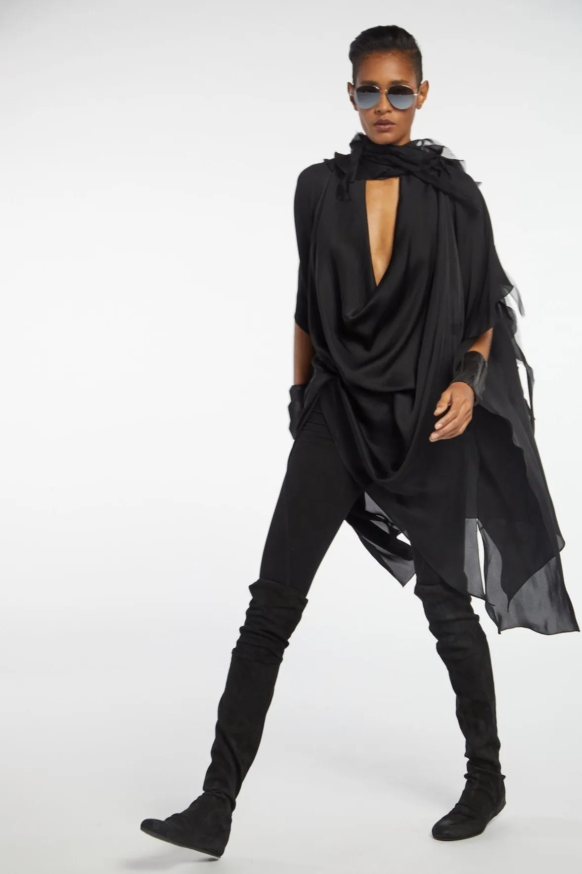 Scarf Chemise Top