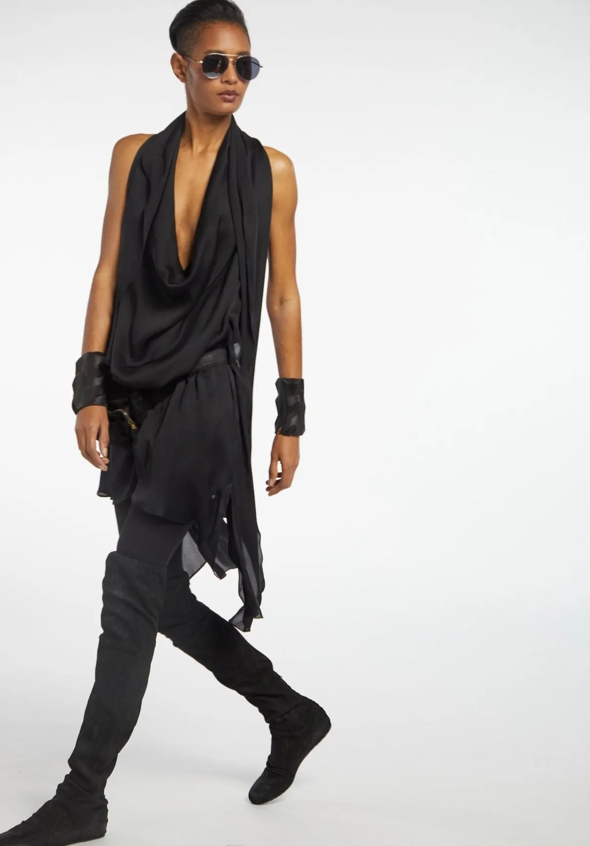 Scarf Chemise Top
