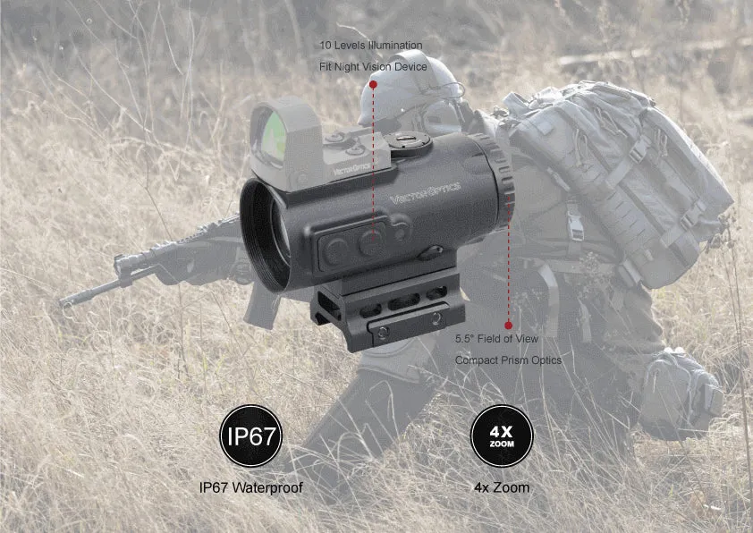 Scope PARAGON 4x24 - Micro Prism