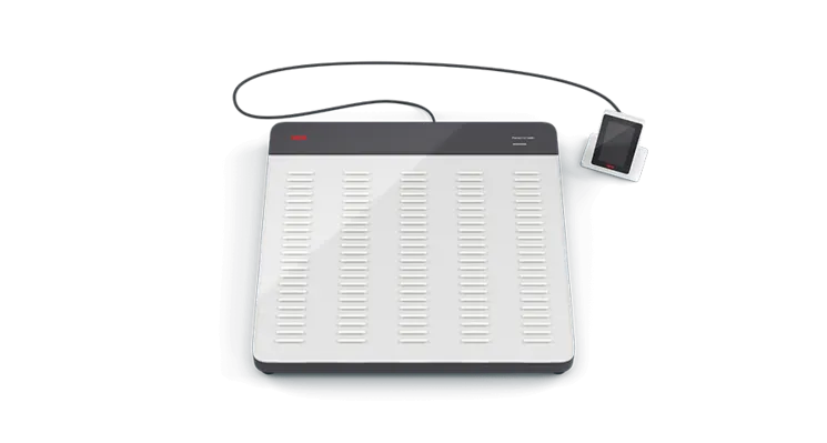 seca 651 - NEW Class III high capacity EMR-validated ﬂat scale with ID-Display, BMI, stable glass platform & WiFi connectivity