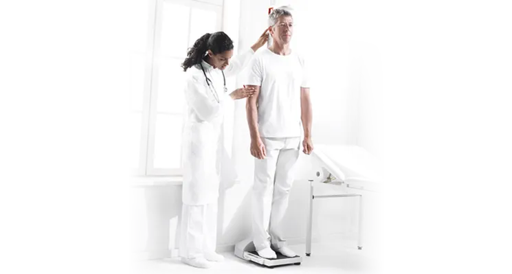 seca 874 - Electronic flat scale with double facing display