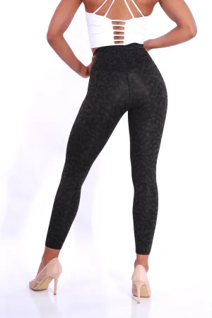 Shapewear TNG Leggings - Black Leopard