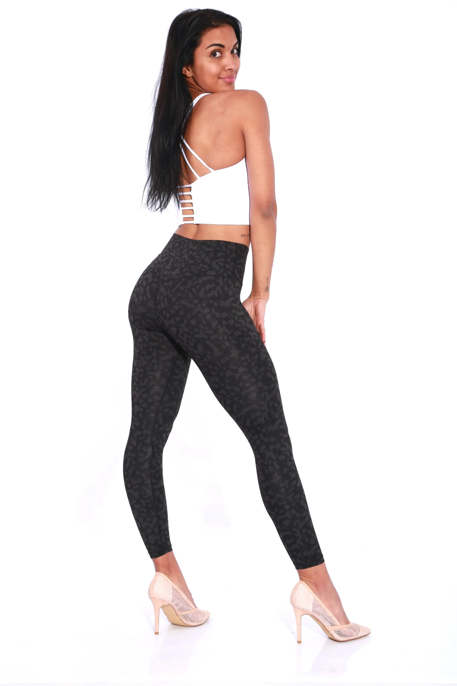 Shapewear TNG Leggings - Black Leopard