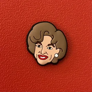 SHOE CHARMS - BETTY WHITE ROSE