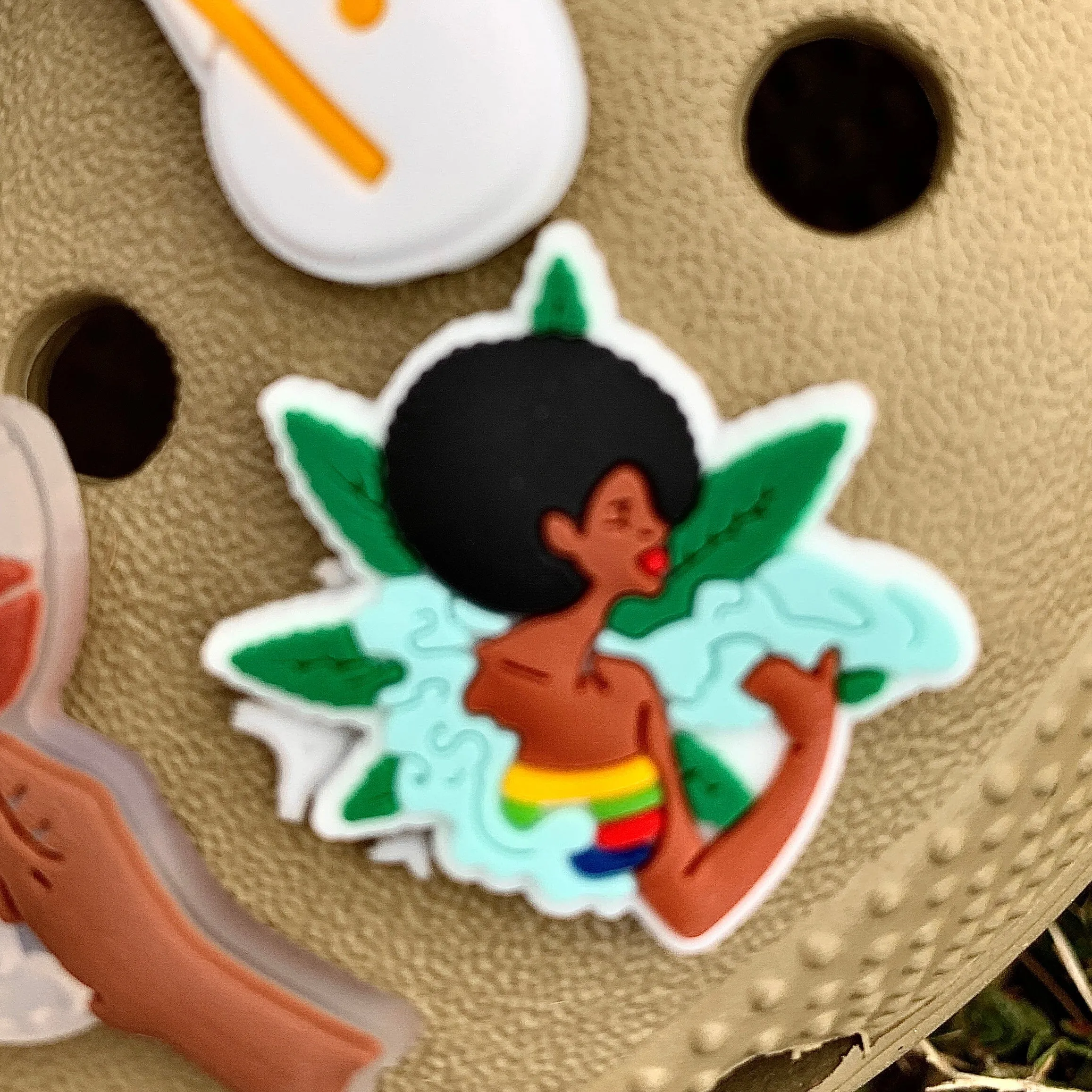 SHOE CHARMS - CANNABIS QUEEN