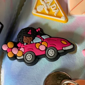 SHOE CHARMS - VROOM VROOM CUTIE