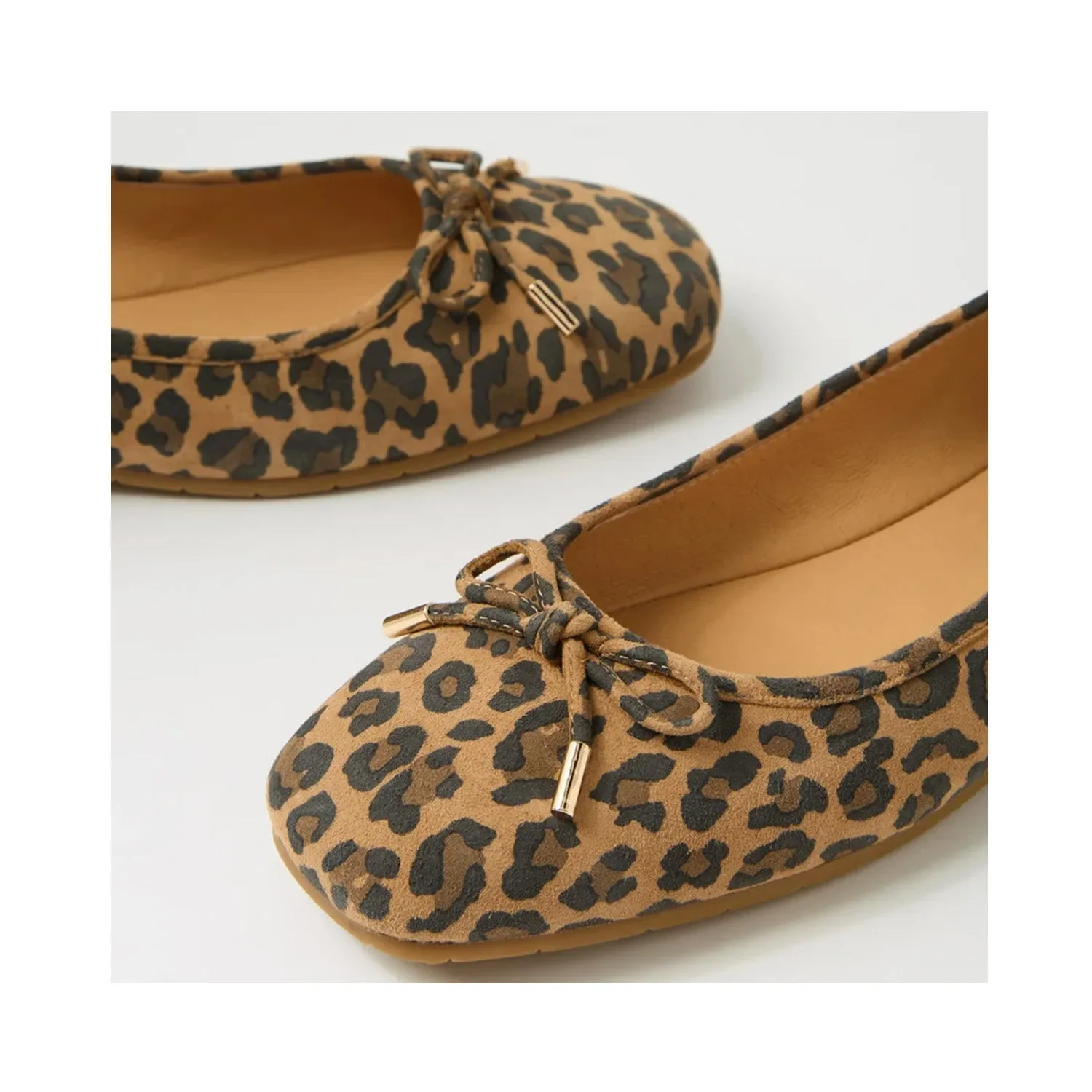 Shoe Panise - Camel & Leopard