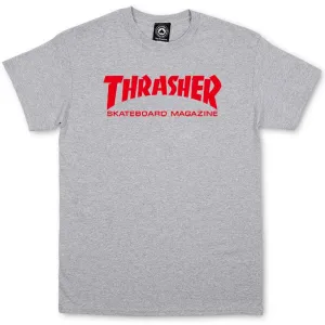 Skate Mag Tee (Grey/Red)